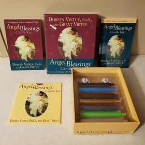 Angel Blessings Candle Kit by Doreen Virtue 2007